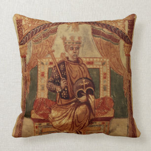 Coussin Lat 1152 f.3v Charlemagne (Carolus Magnus, Charles