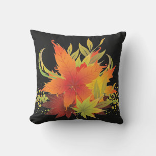 Coussin L'automne quitte Pop Thankesgiving
