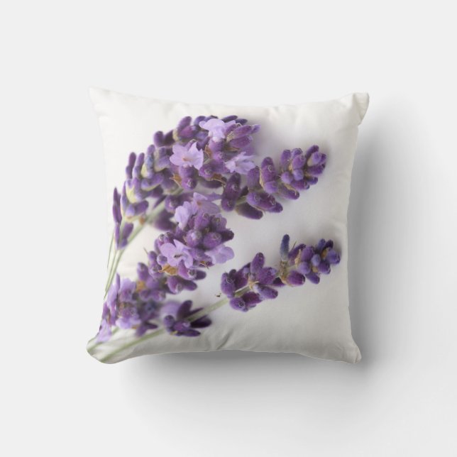 Coussin Lavande - collection carrée de la Provence (Recto)