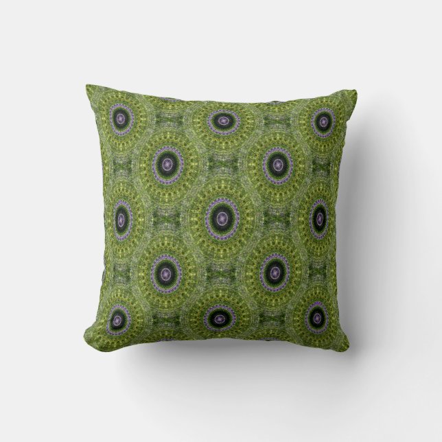 Coussin Lavender Mandala Garden...... (Recto)