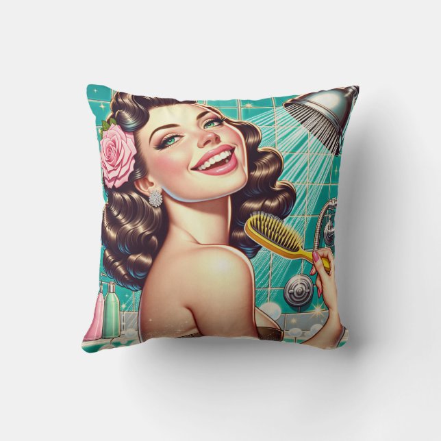 Coussin Lavez vos soucis !  (Verso)