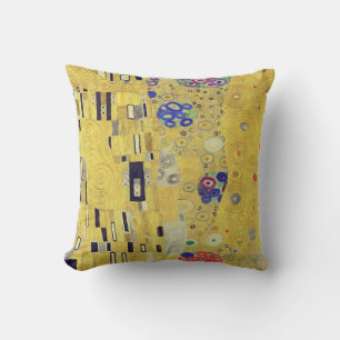Coussin Le baiser de Gustav Klimt, détail 1