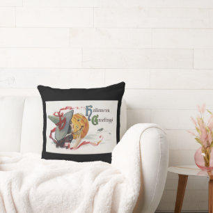 Coussin Le baiser de la sorcière : Jack-o'-lantern à Hallo