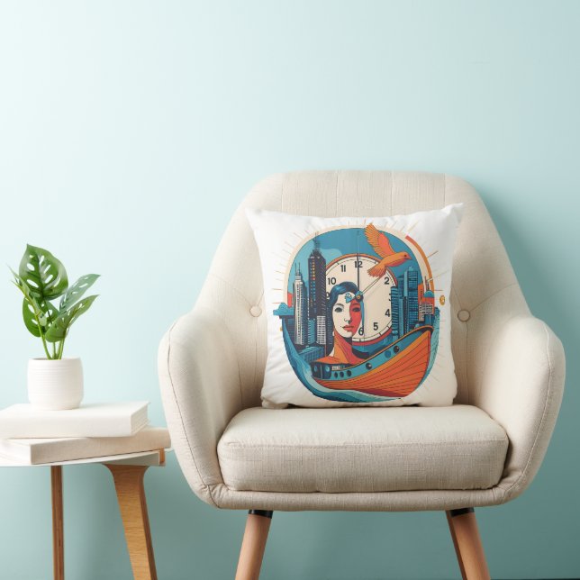 Coussin le bateau de vie (Chaise)