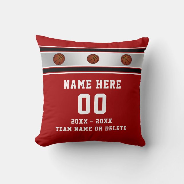 Coussin Le blanc rouge personnalisent des cadeaux de (Recto)
