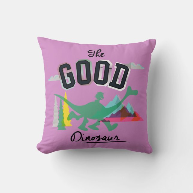 Coussin Le Bon Point Dinosaure Et Arlo (Recto)