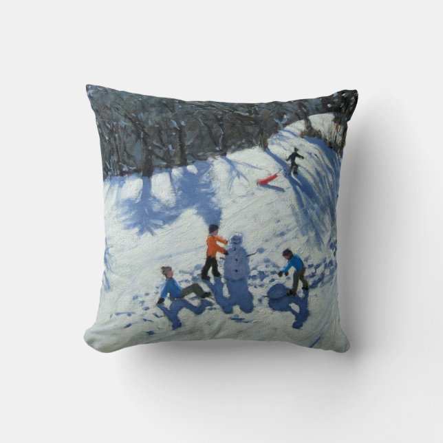 Coussin Le bonhomme de neige 2 (Recto)