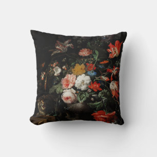 Coussin Le bouquet renversé par Abraham Mignon