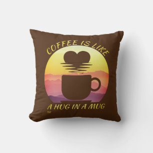 COUSSIN "LE CAFÉ EST COMME UN HUG DANS UN BOUG"