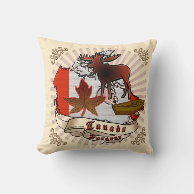 Coussin Le Canada (Recto)