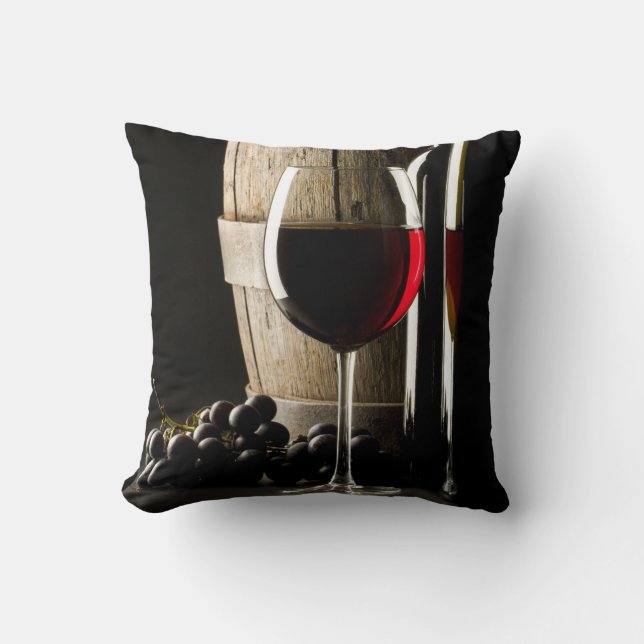 Coussin Le carreau de l'amateur de vin (Recto)