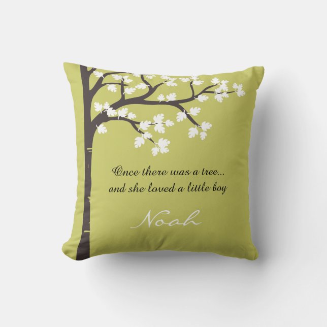 Coussin Le carreau donnant d'arbre (Recto)