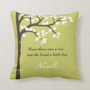 Coussin Le carreau donnant d'arbre