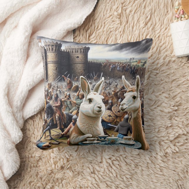 Coussin Le Castle Siege Tea Party (Couverture)