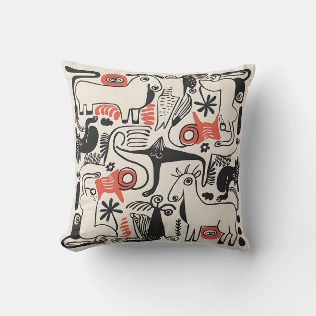Coussin Le chapeau de Picasso (Recto)