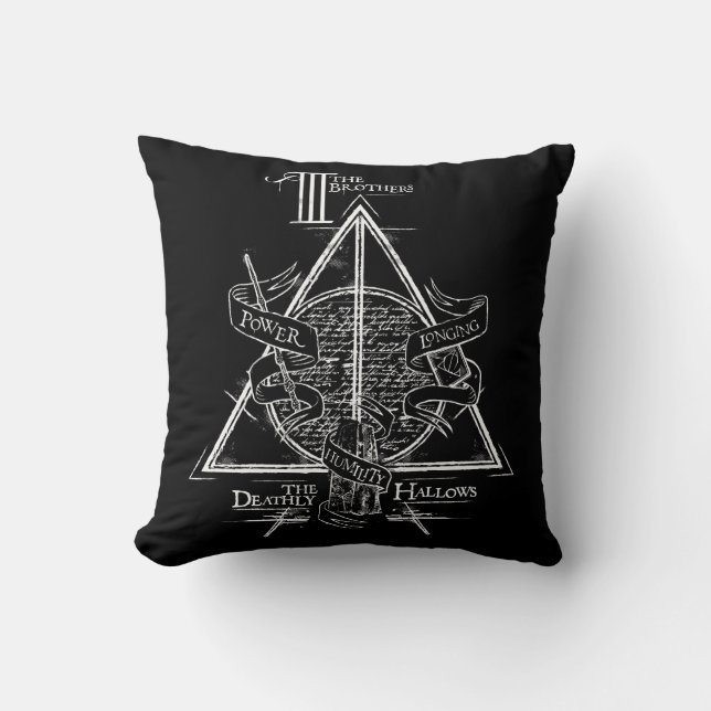 Coussin Le charme | de Harry Potter DE MORT SANCTIFIE le (Recto)