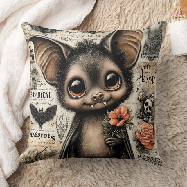 Coussin Le charme du cristal : la fleur sous la lune (Couverture)