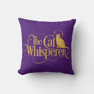 Coussin Le Chasseur de Chats