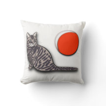 Le chat rencontre la Pleine lune