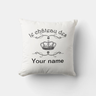 Coussin le château des VOS NOM v.2