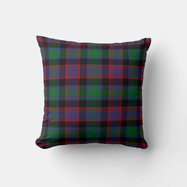 Coussin Le Clan écossais Alexander Hunting Tartan Plaid (Recto)