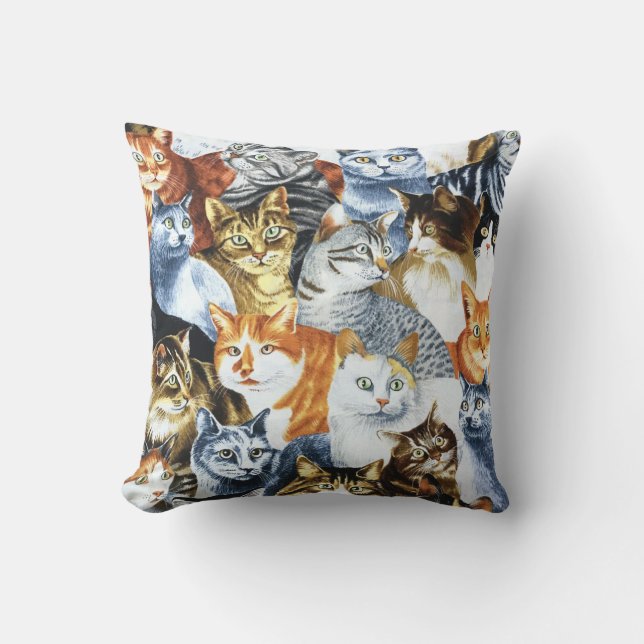 Coussin Le clowder de CATS (Recto)