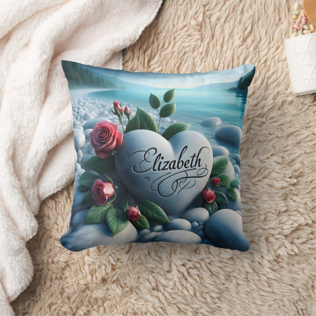 Coussin Le coeur de pierre d'Elizabeth (Couverture)