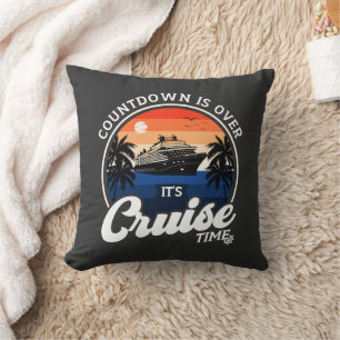 Coussin Le Compte À Recompte Est Terminé C'Est Le Temps De