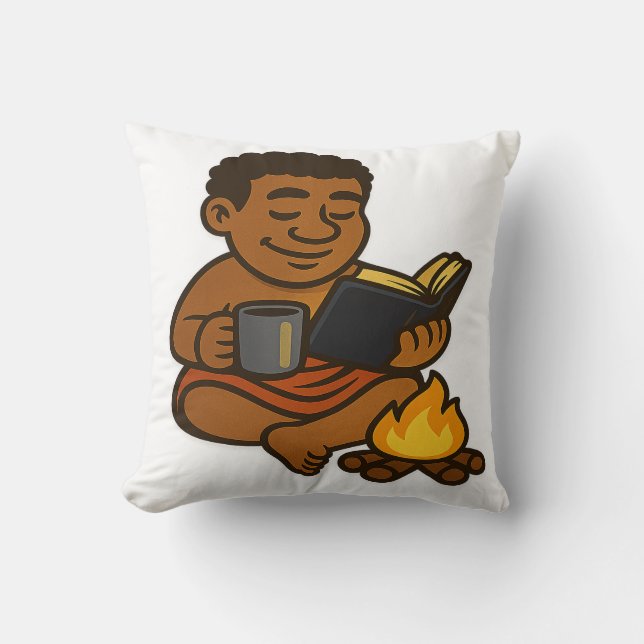 Coussin Le conteur de Dumi (Recto)