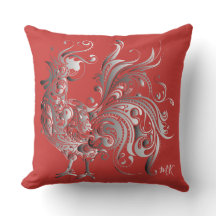 Le coq argenté choisissent votre couleur d'arrière