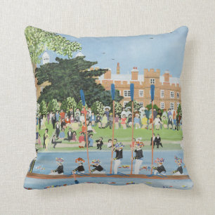 Coussin Le cortège des bateaux à l'université d'Eton