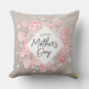 Coussin Le Cosy Corner de Maman : Floral Bonne Fête des Mè