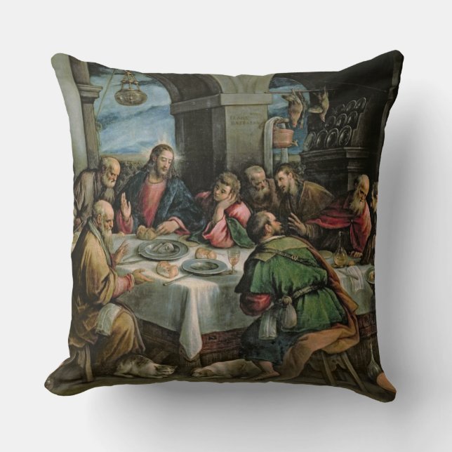 Coussin Le dernier dîner 3 (Recto)