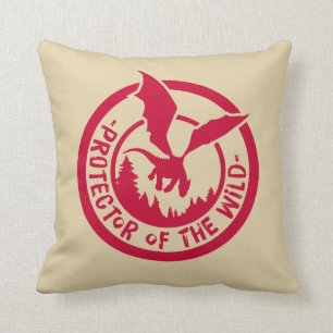 Coussin Le Dragon de Pete  Protecteur du Sauvage