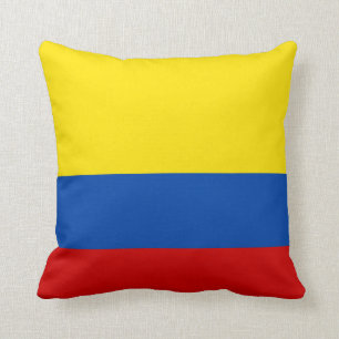 Coussin Le drapeau de la Colombie