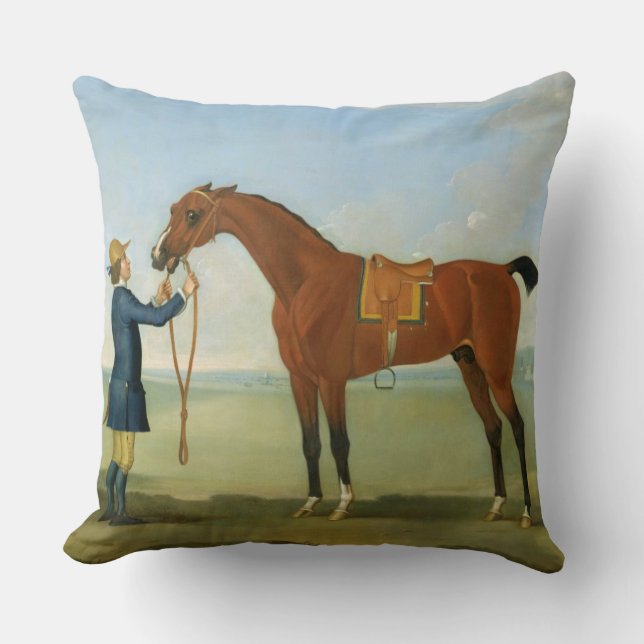 Coussin Le duc du vol Childers, 1742 de Devonshire (oi (Recto)