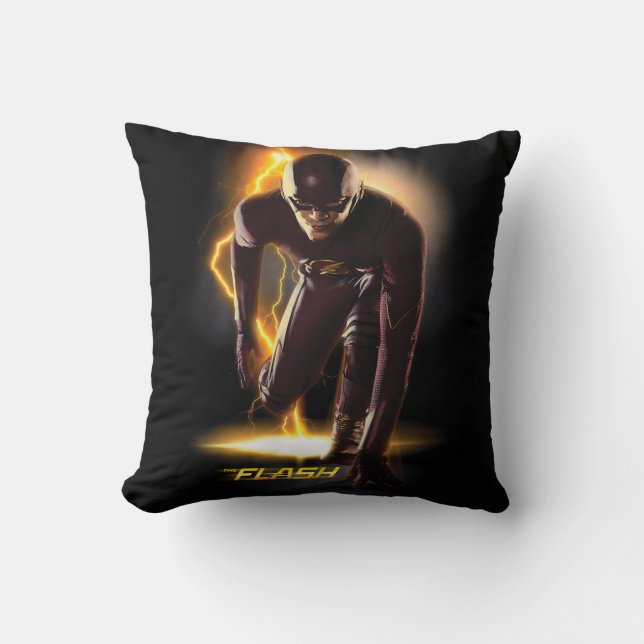 Coussin Le Flash | Position de début de l'impression (Recto)