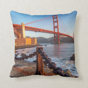 Coussin Le Golden Gate Bridge de Fort Point