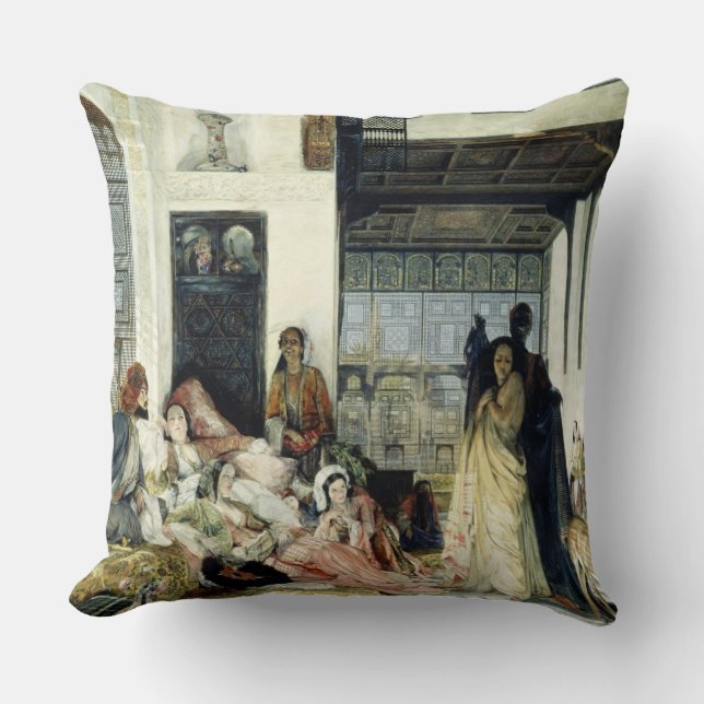 Coussin Le harem (Recto)