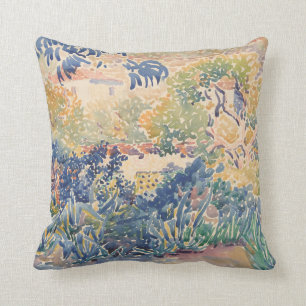 Coussin Le jardin de l'artiste au Saint-Clair   1904-5