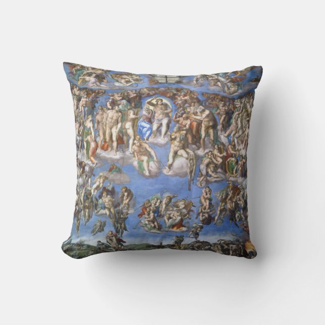 Coussin Le jugement Dernier (Recto)