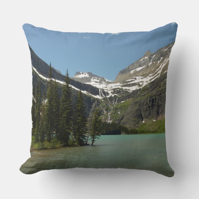 Coussin Le lac Grinnell au parc national des Glaciers (Recto)