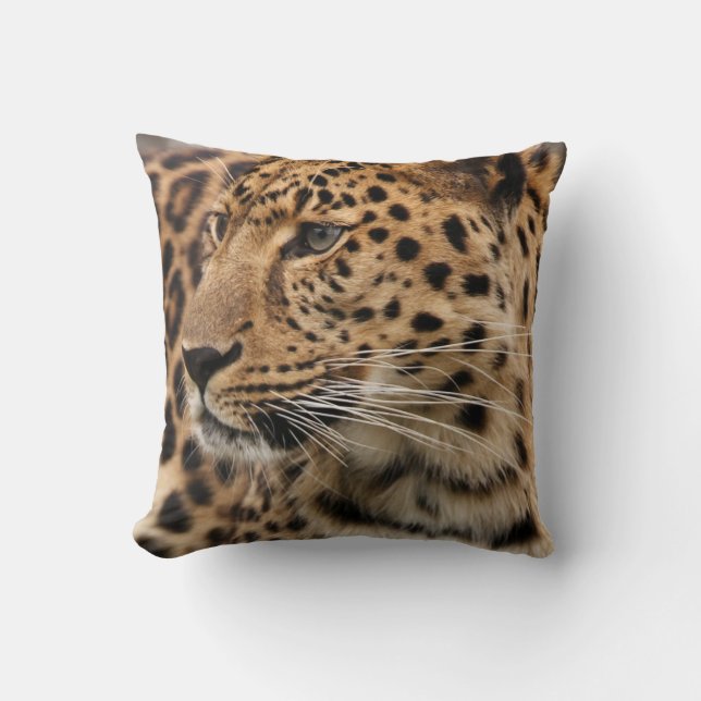 Coussin Le léopard (Recto)