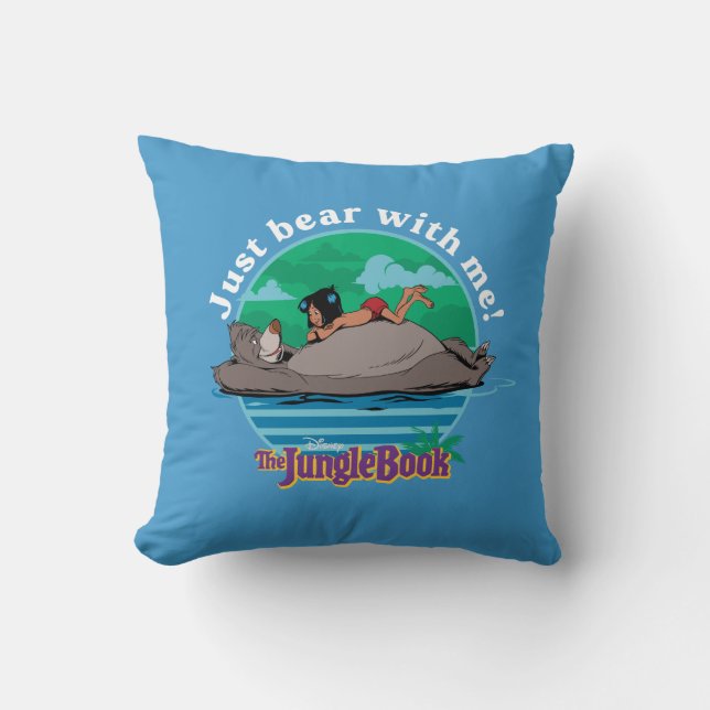 Coussin Le livre de la jungle | Portez avec moi ! (Recto)