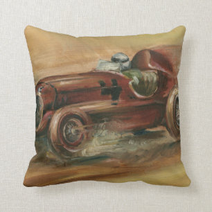 Coussin Le Mans Racecar par le harpiste d'Ethan