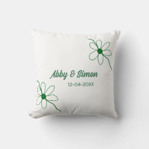 Coussin Le match parfait ajoute la texture de la date du n