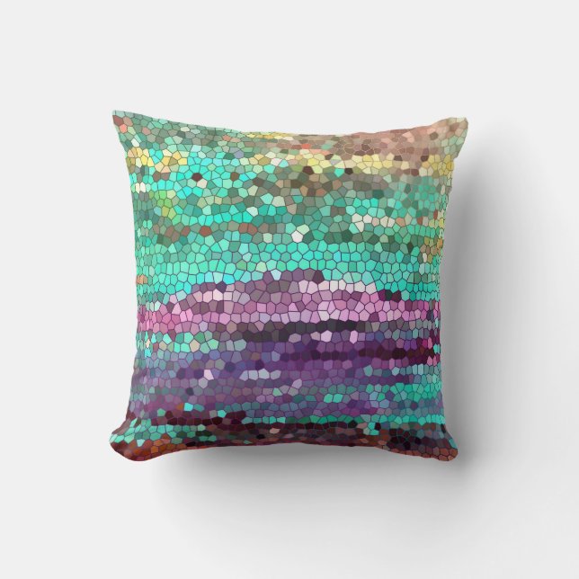 Coussin Le matin s'est cassé (Recto)