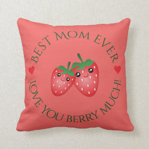 Coussin Le meilleur amour du jour de mère de maman jamais