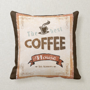 Coussin Le meilleur café