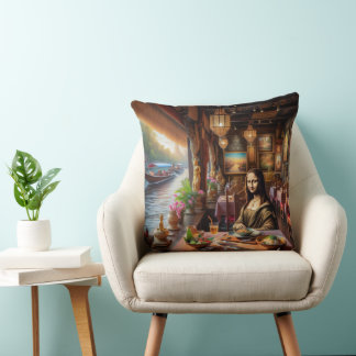 Coussin Le Mona se trouve dans un restaurant thaïlandais